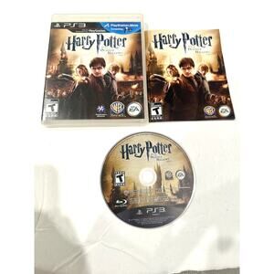 Harry Potter Deathly Hallows Part 2 PS3 Video Game PlayStation Move CIB manual